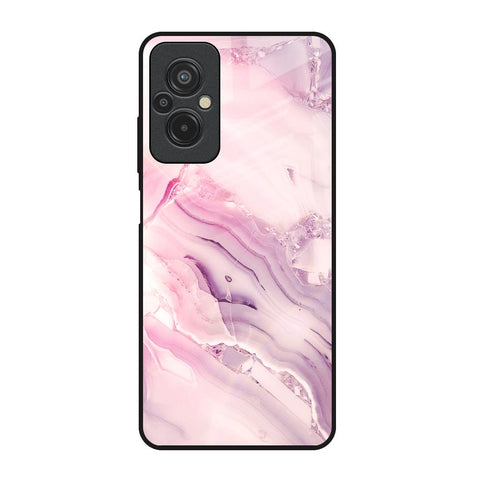 Diamond Pink Gradient Redmi 11 Prime Glass Back Cover Online