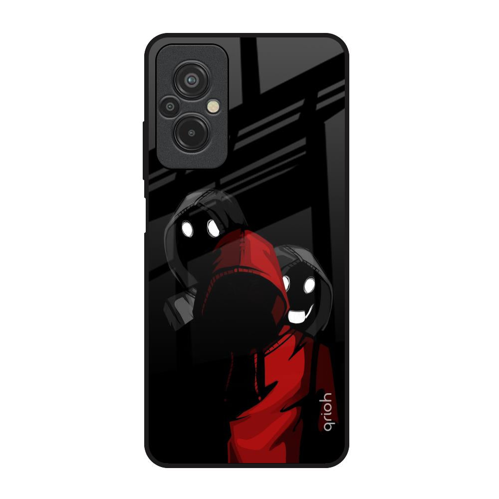 Shadow Character Redmi 11 Prime Glass Back Cover Online