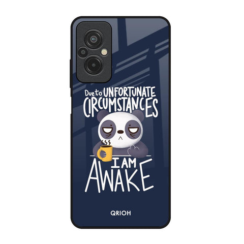 Struggling Panda Redmi 11 Prime Glass Back Cover Online