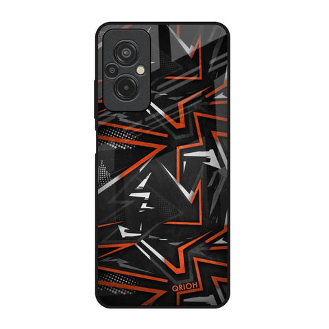 Vector Art Redmi 11 Prime Glass Back Cover Online