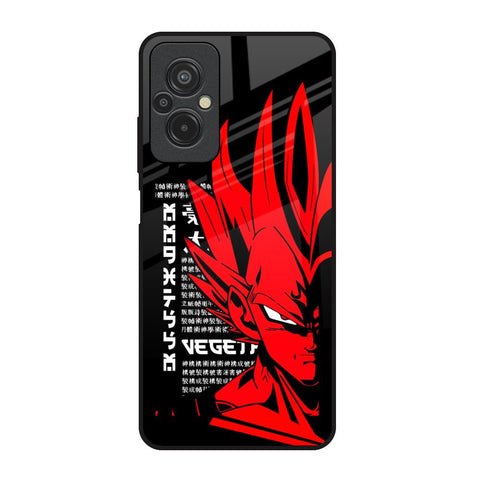 Red Vegeta Redmi 11 Prime Glass Back Cover Online