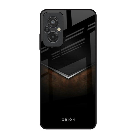 Dark Walnut Redmi 11 Prime Glass Back Cover Online
