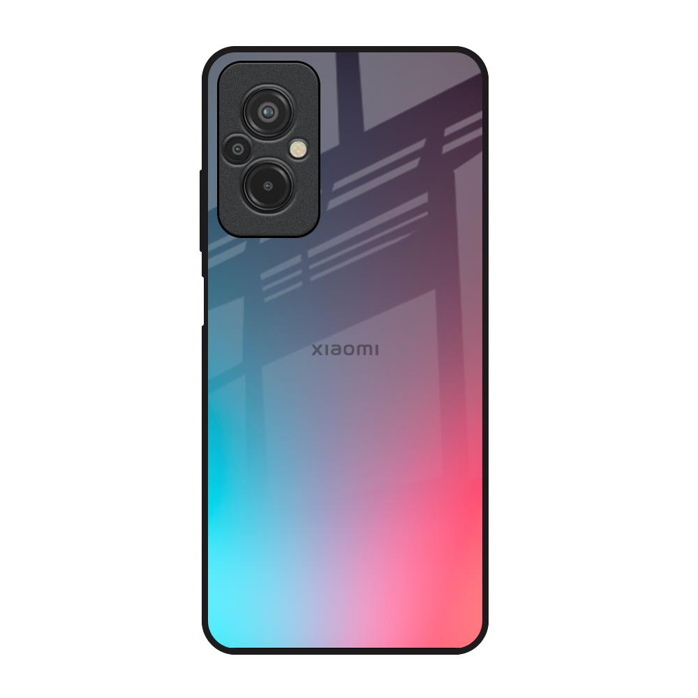 Rainbow Laser Redmi 11 Prime Glass Back Cover Online
