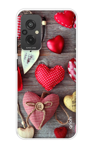 Valentine Hearts Redmi 11 Prime Back Cover