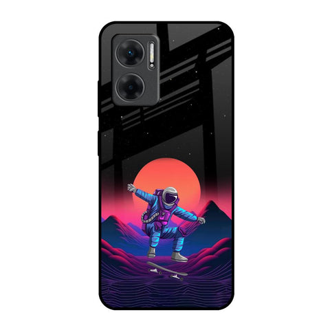 Retro Astronaut Redmi 11 Prime 5G Glass Back Cover Online