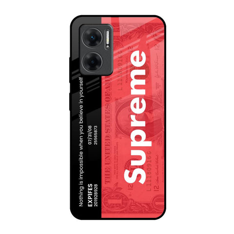 Supreme Ticket Redmi 11 Prime 5G Glass Back Cover Online