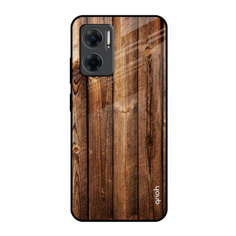 Timber Printed Redmi 11 Prime 5G Glass Back Cover Online