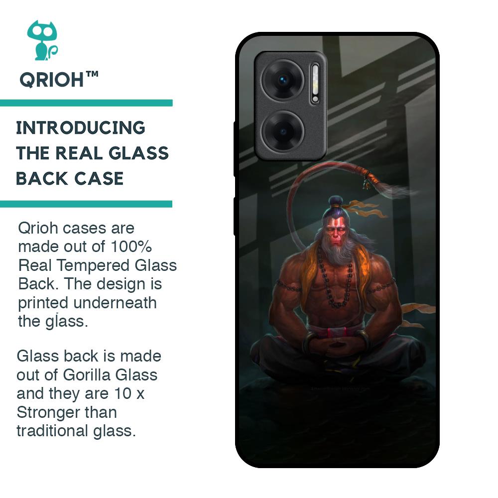Lord Hanuman Animated Glass Case for Redmi 11 Prime 5G