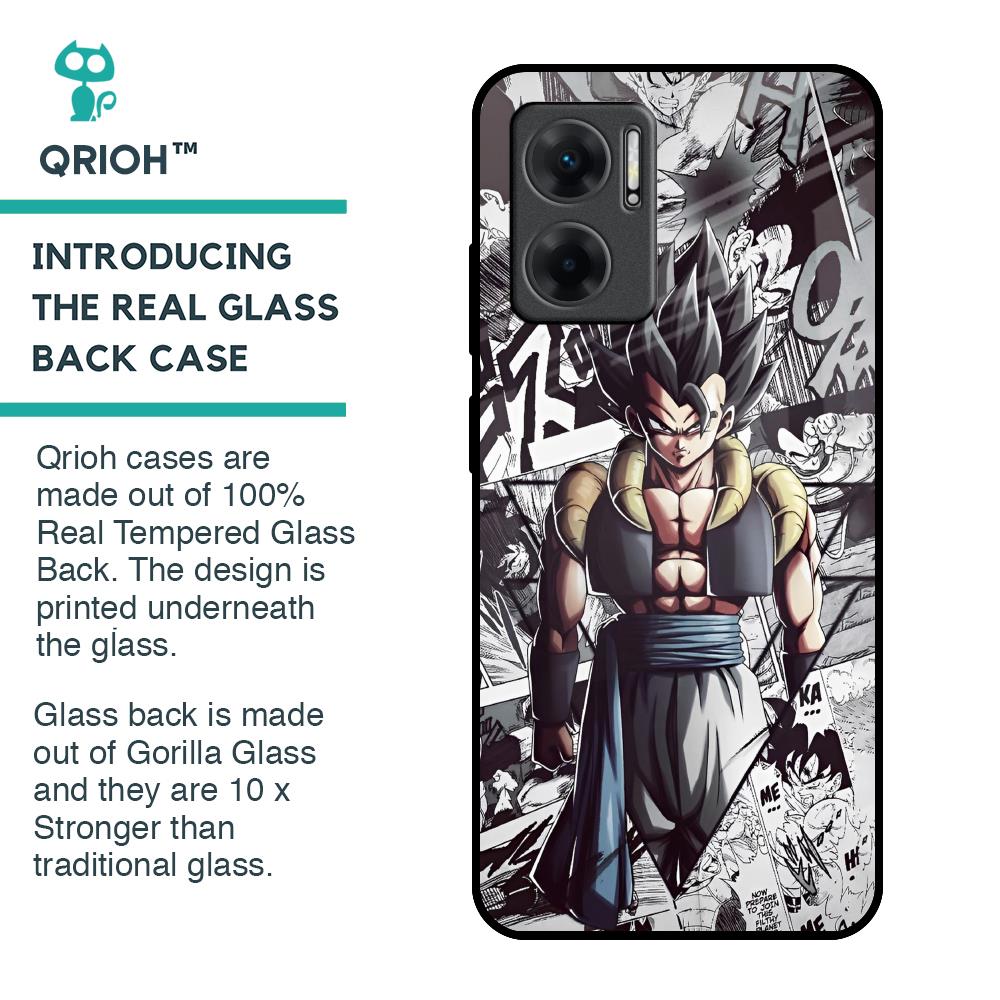 Dragon Anime Art Glass Case for Redmi 11 Prime 5G