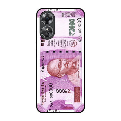 Stock Out Currency OPPO A17 Glass Back Cover Online