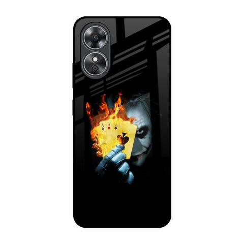 AAA Joker OPPO A17 Glass Back Cover Online