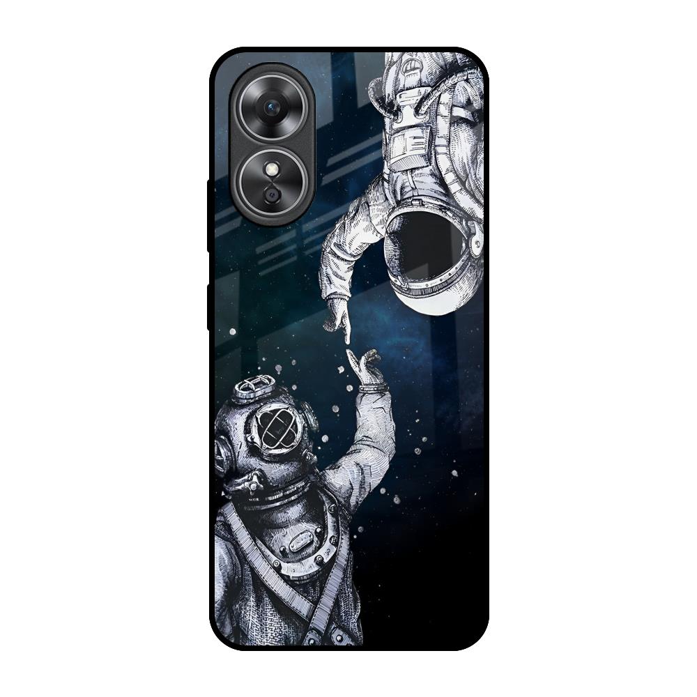 Astro Connect OPPO A17 Glass Back Cover Online