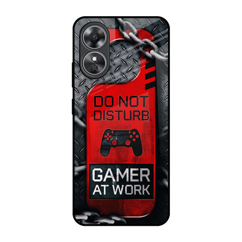 Do No Disturb OPPO A17 Glass Back Cover Online
