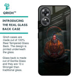 Lord Hanuman Animated Glass Case for OPPO A17