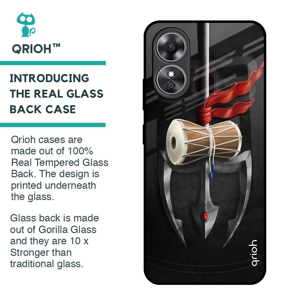 Power Of Lord Glass Case For OPPO A17