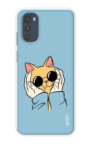 Attitude Cat Motorola e32s Back Cover