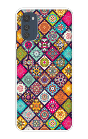 Multicolor Mandala Motorola e32s Back Cover