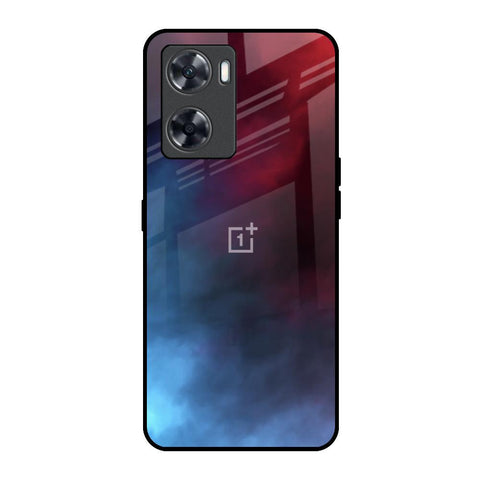 Smokey Watercolor OnePlus Nord N20 SE Glass Back Cover Online