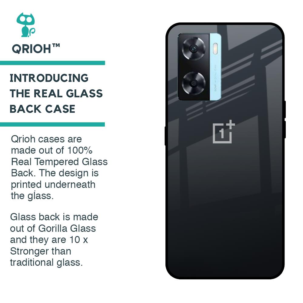 Stone Grey Glass Case For OnePlus Nord N20 SE
