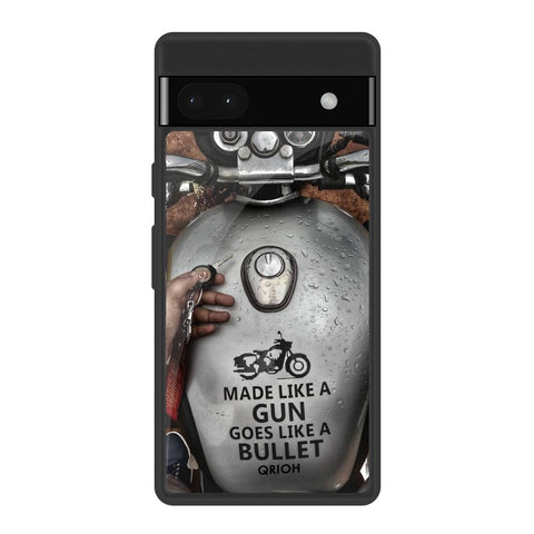 Royal Bike Google Pixel 6a Glass Back Cover Online