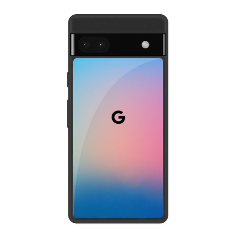Blue & Pink Ombre Google Pixel 6a Glass Back Cover Online