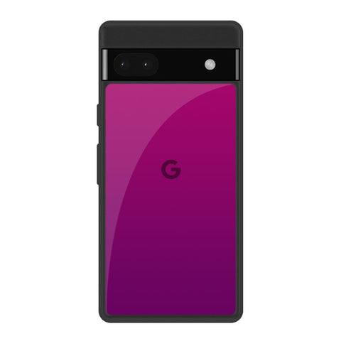 Magenta Gradient Google Pixel 6a Glass Back Cover Online
