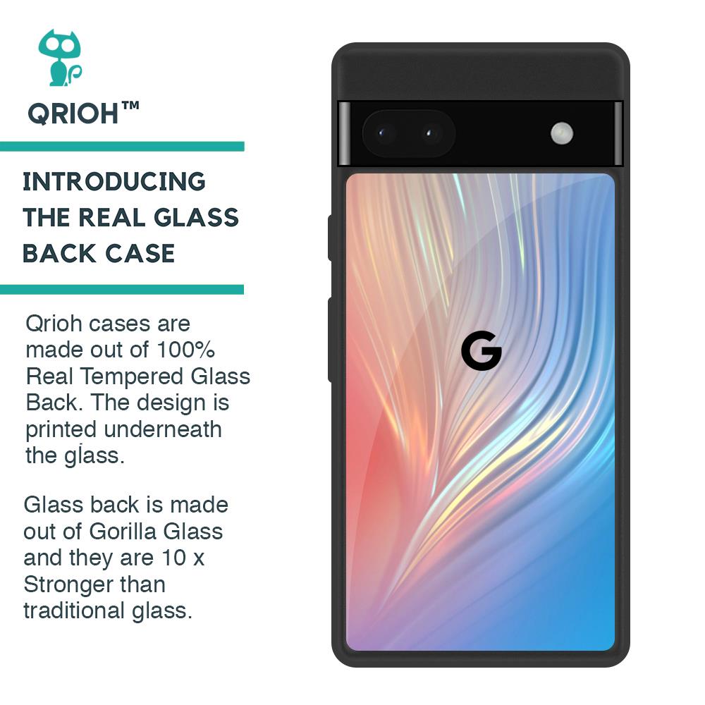 Mystic Aurora Glass Case for Google Pixel 6a