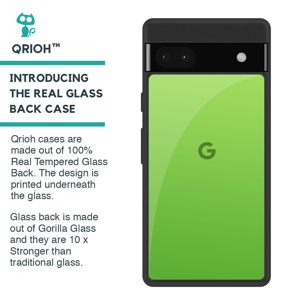 Paradise Green Glass Case For Google Pixel 6a