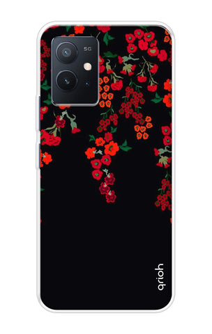 Floral Deco IQOO Z6 5G Back Cover