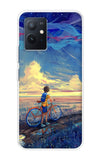Riding Bicycle to Dreamland IQOO Z6 5G Back Cover