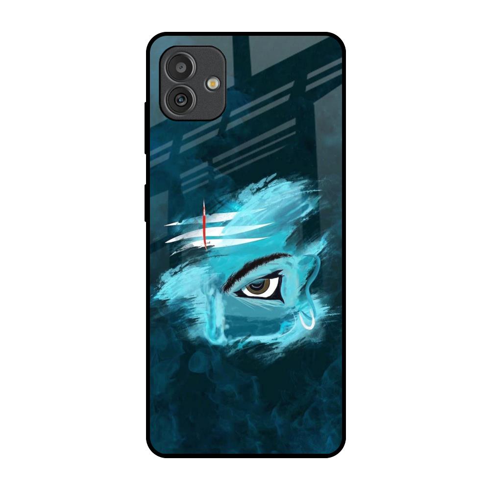 Power Of Trinetra Samsung Galaxy M13 5G Glass Back Cover Online