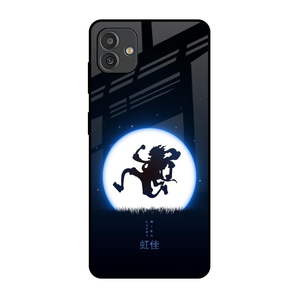 Luffy Nika Samsung Galaxy M13 5G Glass Back Cover Online
