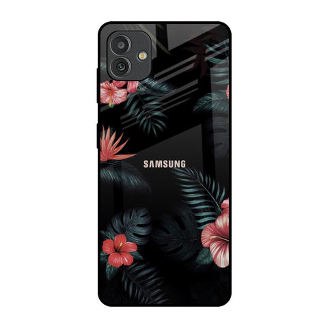 Tropical Art Flower Samsung Galaxy M13 5G Glass Back Cover Online