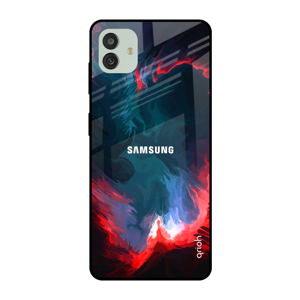 Brush Art Samsung Galaxy M13 5G Glass Cases & Covers Online