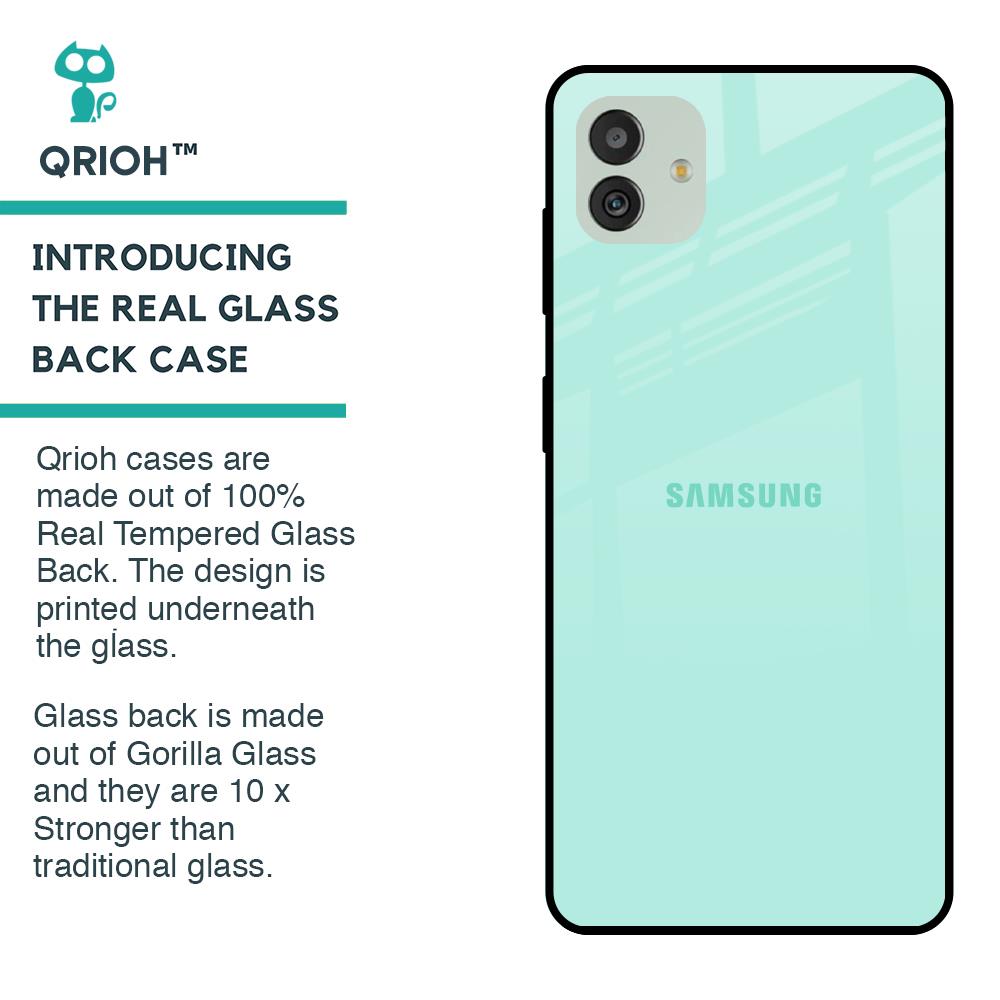 Teal Glass Case for Samsung Galaxy M13 5G