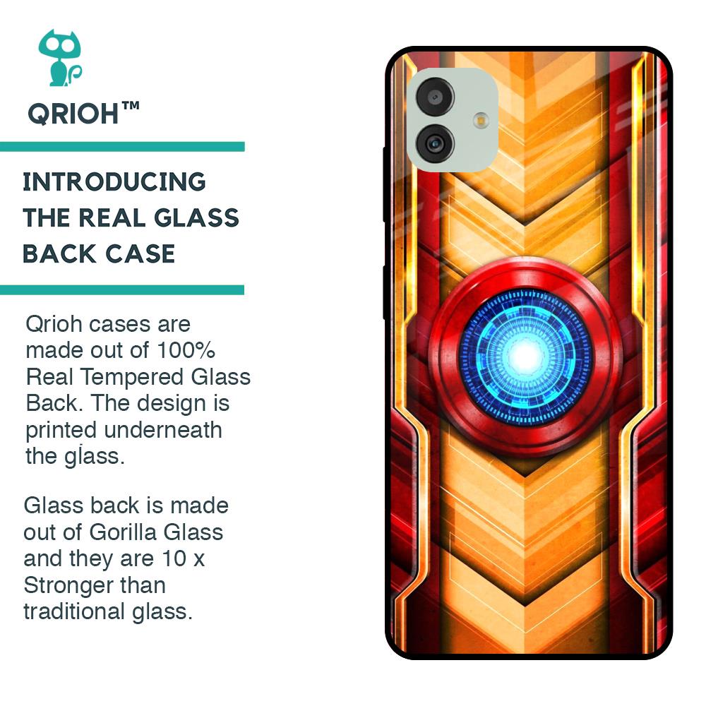 Arc Reactor Glass Case for Samsung Galaxy M13 5G