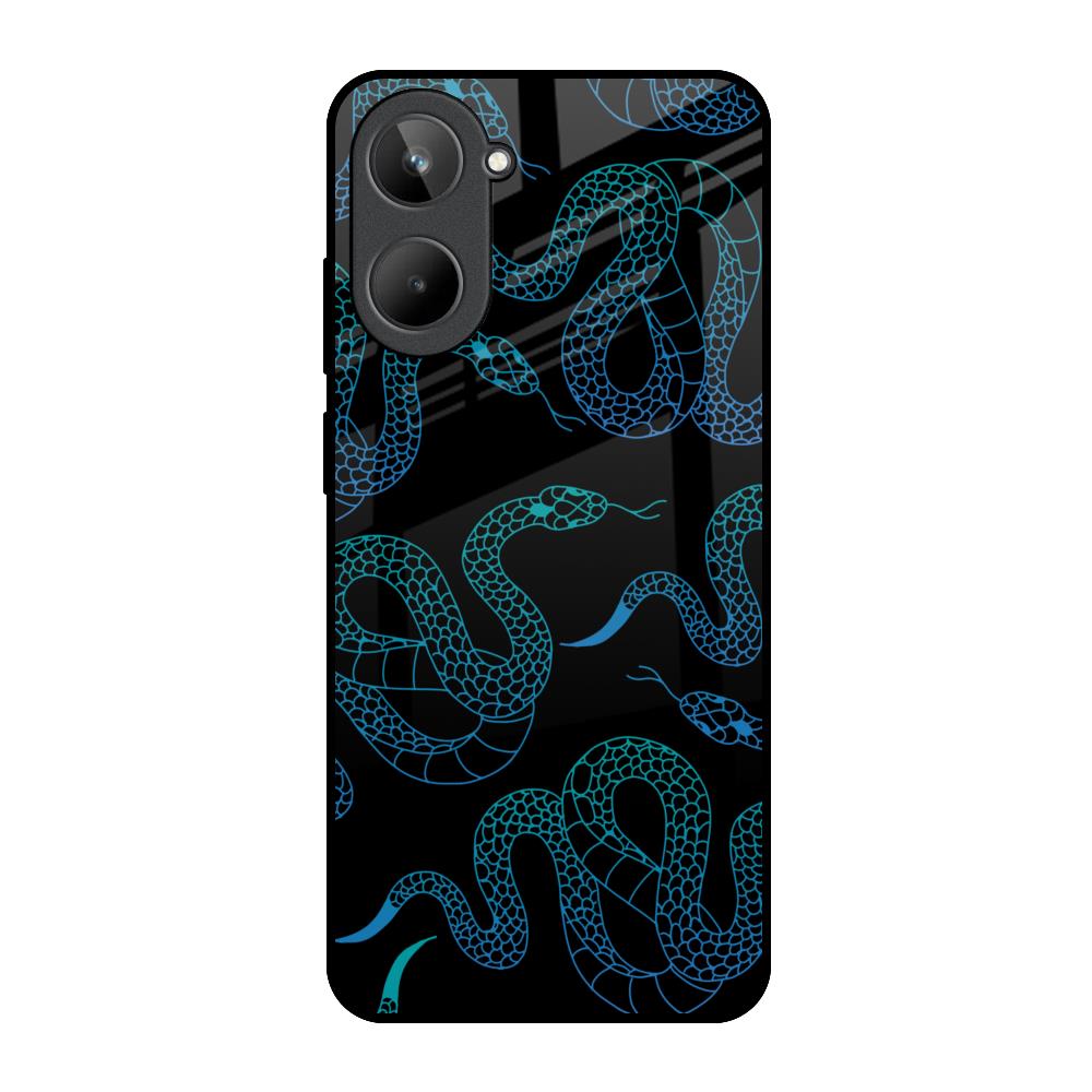 Serpentine Realme 10 Glass Back Cover Online