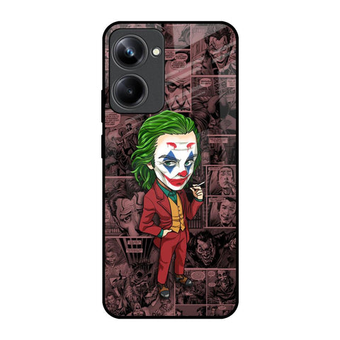 Joker Cartoon Realme 10 Pro 5G Glass Back Cover Online