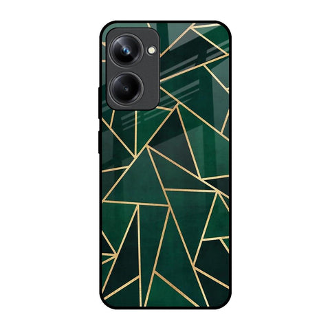 Abstract Green Realme 10 Pro 5G Glass Back Cover Online