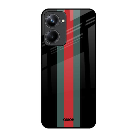 Vertical Stripes Realme 10 Pro 5G Glass Back Cover Online