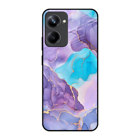 Alcohol ink Marble Realme 10 Pro 5G Glass Back Cover Online