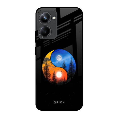 Yin Yang Balance Realme 10 Pro 5G Glass Back Cover Online