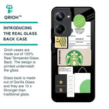 Coffee Latte Glass Case for Realme 10 Pro 5G