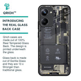 Skeleton Inside Glass Case for Realme 10 Pro 5G