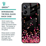 Heart Rain Fall Glass Case For Realme 10 Pro 5G