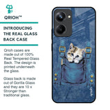 Kitty In Pocket Glass Case For Realme 10 Pro 5G