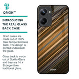 Diagonal Slash Pattern Glass Case for Realme 10 Pro 5G