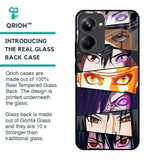 Anime Eyes Glass Case for Realme 10 Pro 5G