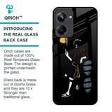 Luffy Line Art Glass Case for Realme 10 Pro 5G
