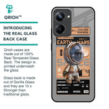 Space Ticket Glass Case for Realme 10 Pro 5G